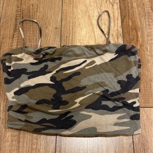 Camo tank top